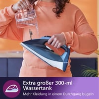 Philips Azur 7000 gőzvasaló 2800W, 50g/perc gőz, SteamGlide Plus talppal 7