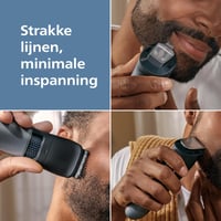 Philips Beard Trimmer 7000 BT7670/15 szakállvágó – önélező pengék, 40 hosszbeállítás, BeardSense 2