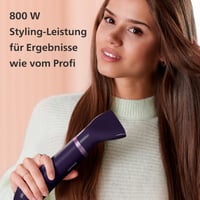Teplovzdušná kulma Philips BHA305/00 Airstyler 3000 s 3 nadstavcami – 800 W, 38 mm termokefa, 30 mm kefa so zasúvateľnými štetinami a koncentrátor 3