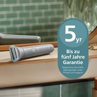 Aparat de tuns corporal pentru bărbați Philips Bodygroom seria 3000 BG3480/15, cu protecție triplă, bărbierit și tundere, 100% rezistent la apă, autonomie 80 de minute 9