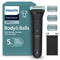 Aparat de tuns corporal pentru bărbați Philips Bodygroom Seria 5000 BG5470/15, cu protecție triplă pentru zonele intime, 100% rezistent la apă, autonomie 100 minute 1
