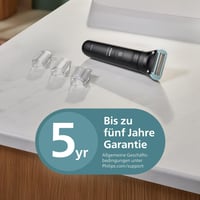 Aparat de tuns corporal pentru bărbați Philips Bodygroom Series 5000 BG5485/30, cu protecție triplă pentru zonele intime, 100% rezistent la apă, 100 minute autonomie 7