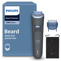 Aparat de tuns barba Philips Seria 3000 BT3619/15 - Lame auto-ascuțite, 20 setări de lungime, pieptene Lift & Trim, 100% rezistent la apă, încărcare USB 1