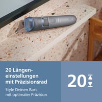 Aparat de tuns barba Philips Seria 3000 BT3619/15 - Lame auto-ascuțite, 20 setări de lungime, pieptene Lift & Trim, 100% rezistent la apă, încărcare USB 6