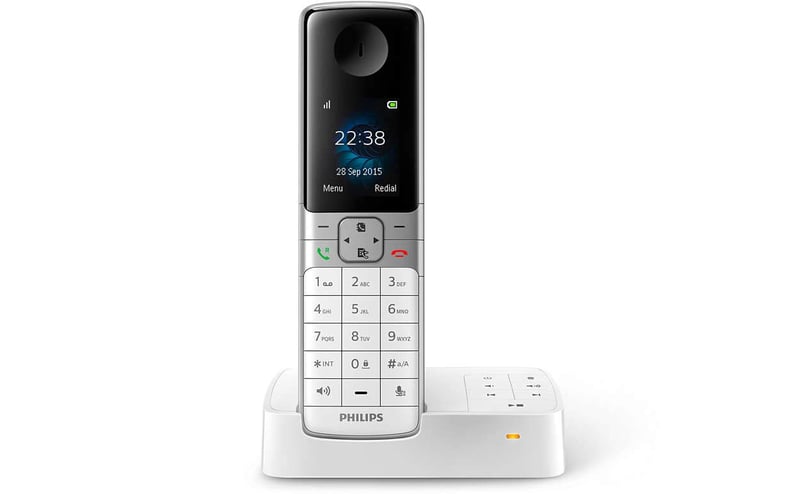 Bezdrôtový telefón Philips D6351W/38 DECT so záznamníkom – biely