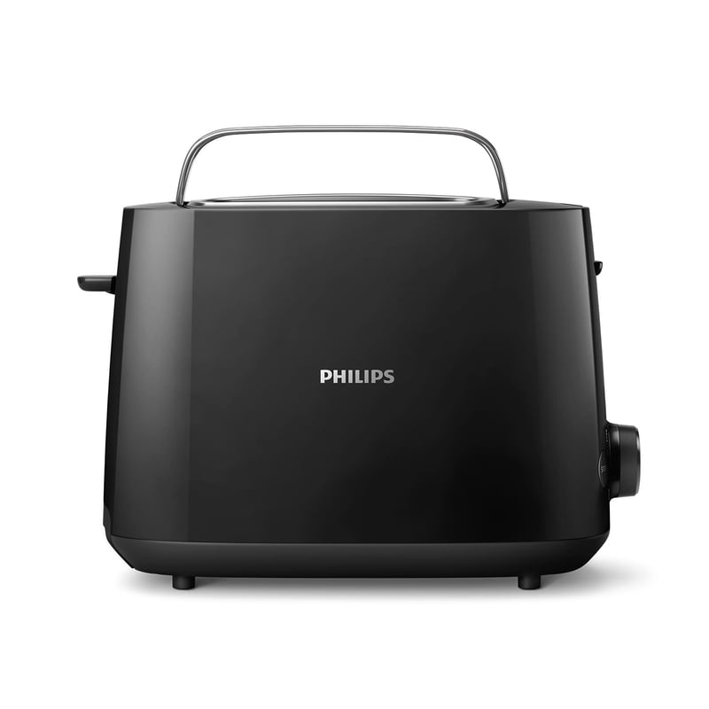 Philips Daily Collection HD2581/90 toster, 2 kriške, 830W - crni