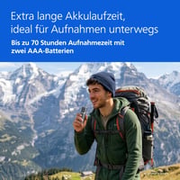 Diktafón Philips DVT1170 VoiceTracer, 8 GB, slot na MicroSD, 360-stupňový mikrofón, hlasový záznamník 8