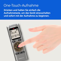 Diktafón Philips DVT1170 VoiceTracer, 8 GB, slot na MicroSD, 360-stupňový mikrofón, hlasový záznamník 5