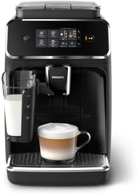 Philips EP2231/40 2200 Series Teljesen Automata Kávégép LatteGo Tejrendszerrel, 1,8 L, 1500 W, 3 Kávékülönlegesség, Zongoralakk Fekete 2