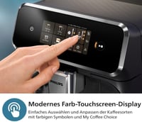 Philips EP2330/10 2300 Series Teljesen Automata Kávégép - LatteGo, SilentBrew, AquaClean, Kerámia Őrlő, Színes Érintőkijelző, 1,8 L, Matt Fe 4