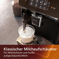 Plne automatický kávovar Philips EP2520/10 radu 2200 s Wi-Fi pripojením a napeňovačom mlieka, matná čierna 4