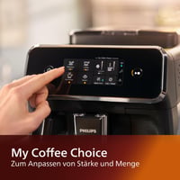 Plne automatický kávovar Philips EP2520/10 radu 2200 s Wi-Fi pripojením a napeňovačom mlieka, matná čierna 5