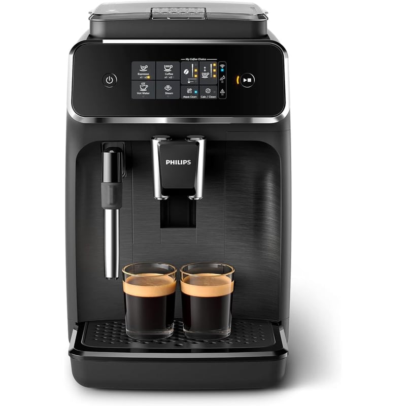 Plne automatický kávovar Philips EP2520/10 radu 2200 s Wi-Fi pripojením a napeňovačom mlieka, matná čierna