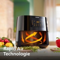 Philips Essential Airfryer XL 6.2L olajmentes forró levegős sütő NutriU alkalmazás 4
