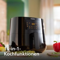 Philips Essential Airfryer XL 6.2L olajmentes forró levegős sütő NutriU alkalmazás 6