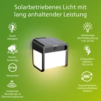 PHILIPS Ezra Ultra energeticky úsporné vonkajšie solárne nástenné svietidlo so snímačom pohybu, 3000K teplé biele svetlo, 250/25 lm, čierne 2