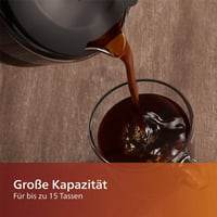 Filtračný kávovar Philips, čierny, objem 1,25 litra 7