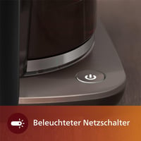 Filtračný kávovar Philips, čierny, objem 1,25 litra 4
