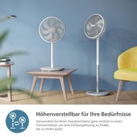 Philips Floor Fan 2000 Series Állványventilátor, Fehér, 2562 m³/h Légáramlás 7