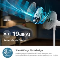 Philips Floor Fan 2000 Series Állványventilátor, Fehér, 2562 m³/h Légáramlás 5
