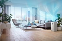 Philips FY3435/30 Légtisztító Szűrő Kék-Fehér 4