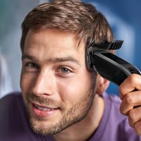 Mașină de tuns Philips HC5630/15 Seria 5000 cu 28 setări de lungime, 3 piepteni și mod Turbo 3