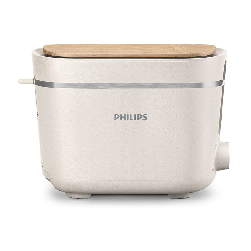 Philips HD2640/10 Conscious Collection kenyérpirító, 8 barnítási fokozat - krémfehér
