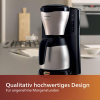 Philips HD7546 Gaia filteres kávéfőző termoszkancsóval, fekete 2