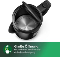 Philips HD9318/20 Vízforraló 1,7L Forgatható Talp Fekete Kijelzővel 3