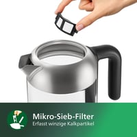 Philips HD9339/80 üveg vízforraló 1,7 liter LED világítás szárazfutás védelem 5