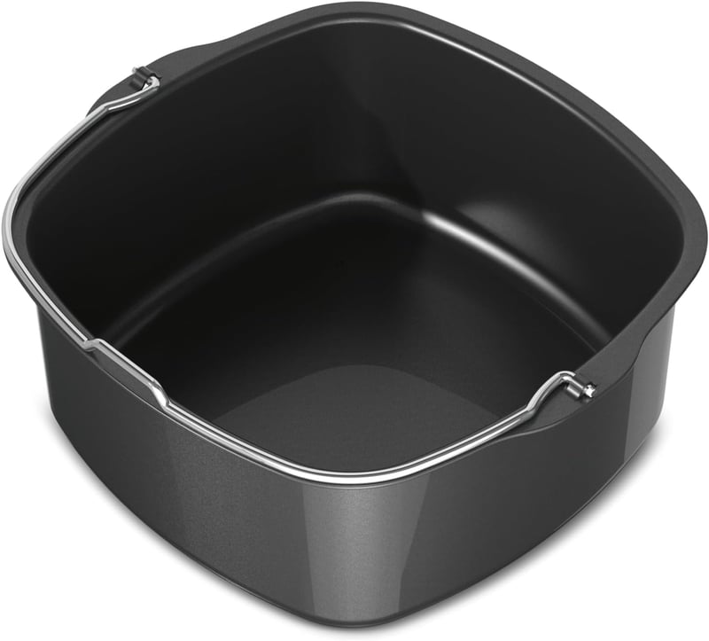 Philips HD9925/01 Airfryer sütőkészlet - sütőtálca és muffin formák, fém, fekete/piros