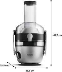Philips HR1921/20 Gyümölcscentrifuga FibreBoost 1100W Rozsdamentes Acél 8
