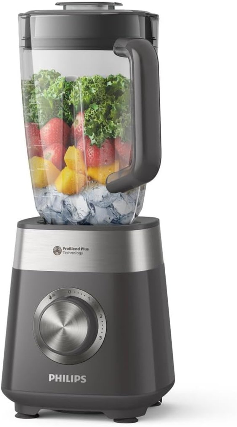 Philips HR3020 5000 Series 1000W Turmixgép ProBlend Plus Technológiával, 2L Kapacitás