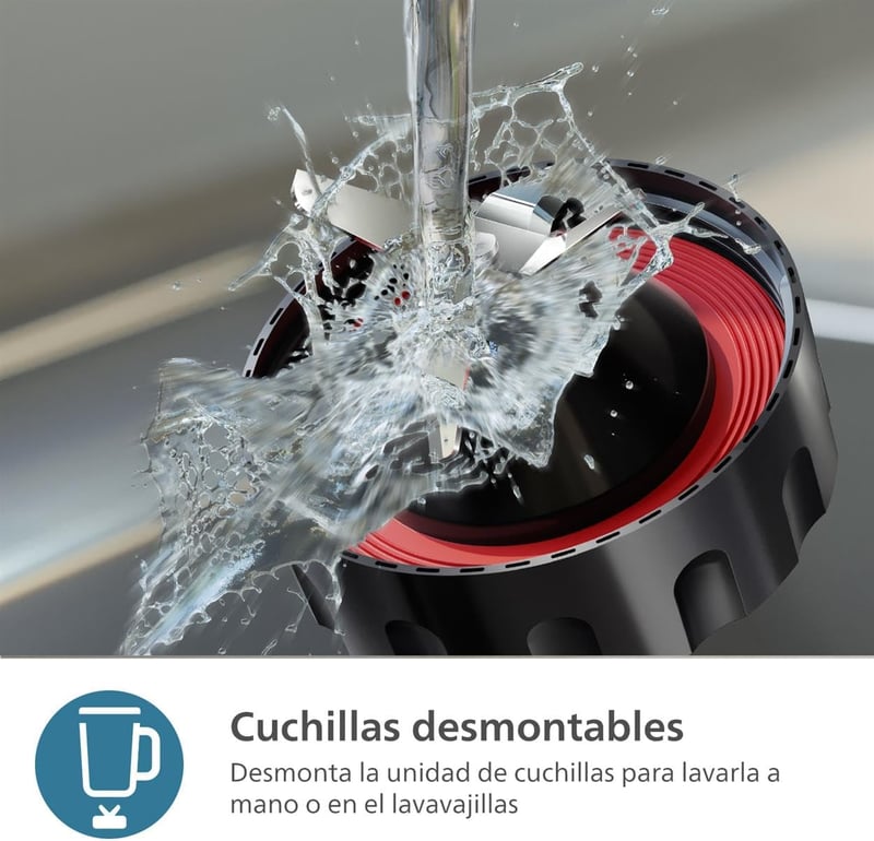 Philips HR3020 5000 Series 1000W Turmixgép ProBlend Plus Technológiával, 2L Kapacitás