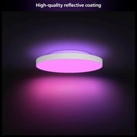 Philips Hue Datura Mennyezeti LED Panel Lámpa, Kis méret, 38,4 cm átmérő, Fehér, Okos Világítás 2