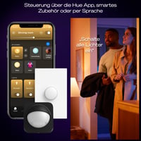 Inteligentné stropné LED svietidlo Philips Hue Devote, White and Color Ambiance, okrúhle 43 cm, 23 W, 2900 lm, biely rám, do obývačky, kuchyne a na chodbu 6