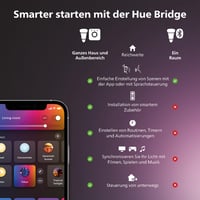 Inteligentné stropné LED svietidlo Philips Hue Devote, White and Color Ambiance, okrúhle 43 cm, 23 W, 2900 lm, biely rám, do obývačky, kuchyne a na chodbu 7