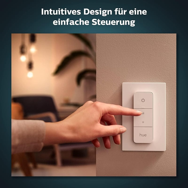 Philips Hue Dimmer Switch White V2 fényerő szabályozó távirányító - White, dimmer switch