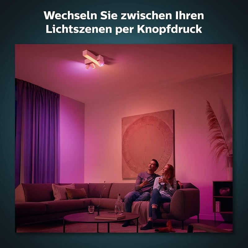 Philips Hue Dimmer Switch White V2 fényerő szabályozó távirányító - White, dimmer switch