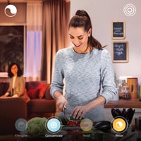 Bec LED Philips Hue E27 Filament Globe Mare - Lampă Smart Vintage Sferică, Intensitate Reglabilă 6