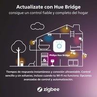 Philips Hue E27 okos LED izzó, dimmelhető meleg fény, Bluetooth, Alexa 10