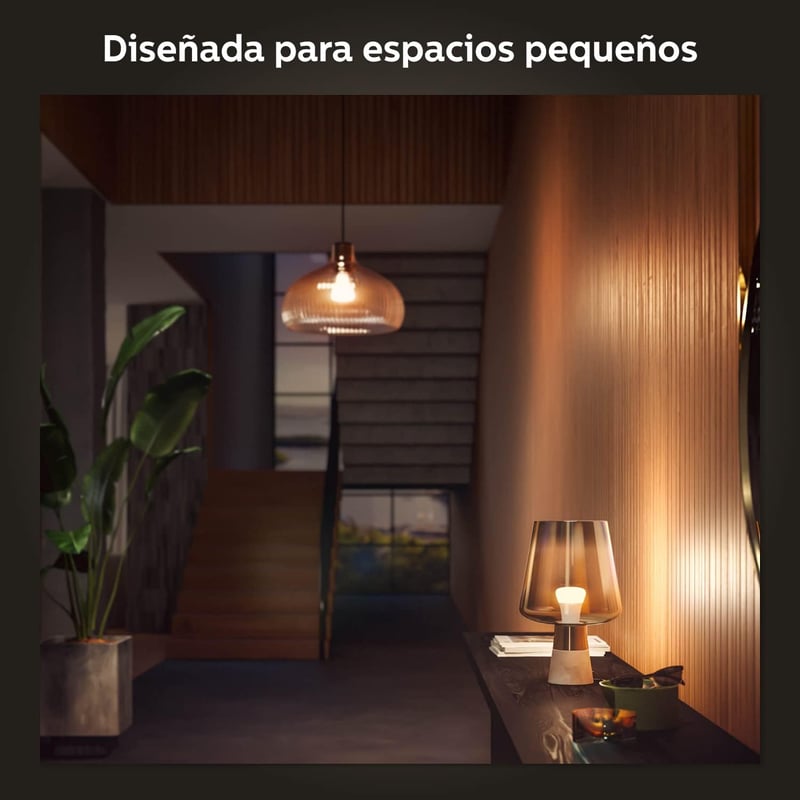 Philips Hue E27 okos LED izzó, dimmelhető meleg fény, Bluetooth, Alexa