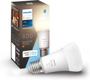 Philips Hue White pametna LED žarulja, E27, prigušiva, topla bijela - 806 lm