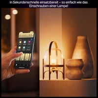 Philips Hue E27 okos LED izzó, fehér ambiance, 2 db, dimmelhető - 2-pack, White, Modern 6