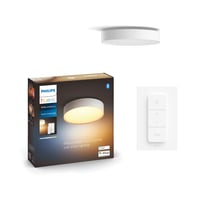 Plafonieră Philips Hue Enrave cu variator de intensitate, mărimea S, Alb 3