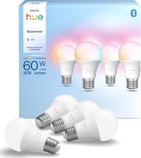 Philips Hue Essential E27 okos LED izzó 4db, dimmer, fehér és színes 1