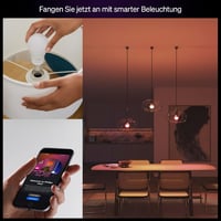 Philips Hue Essential E27 okos LED izzó 4db, dimmer, fehér és színes 2