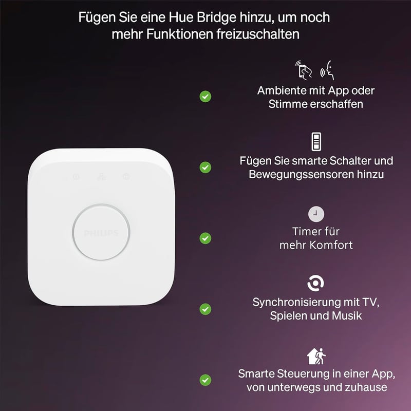 Philips Hue Essential GU10 okos LED spotlámpa, fehér-színes, dimmelhető
