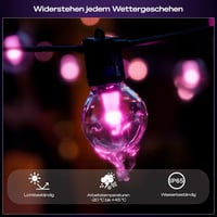 Philips Hue Festavia Globe 14m kültéri tündérfény, 20 lámpa, okos vezérlés 7