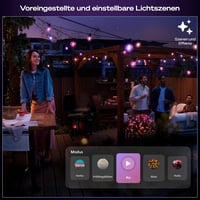 Philips Hue Festavia Globe 14m kültéri tündérfény, 20 lámpa, okos vezérlés 5